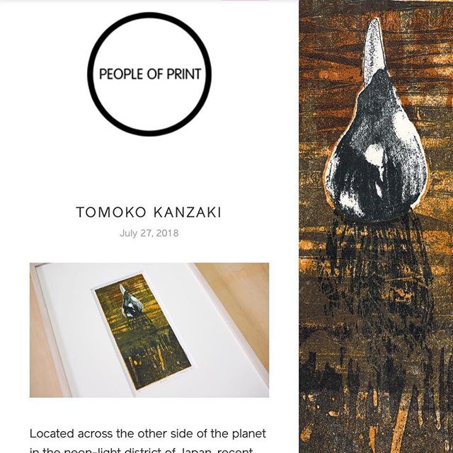 Hello, For the first visiter.There is an article about me on ”People of Print” web site.https://www.peopleofprint.com/pop/tomoko-kanzaki/